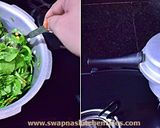 A picture of step 5 of PALAK DAL (Spinach Dal/Palakoora Pappu).