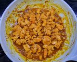 Hình bước làm 1 của món Bánh canh tôm