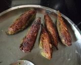 A picture of step 6 of Stuffed karela curry.