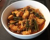 Foto langkah ke 5 dari resep Kacang Panjang Ayam Betutu.