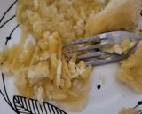 Foto del paso 3 de la receta: Tortilla de plátano con tortita de arroz