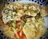 Foto del paso 6 de la receta: Lubina al horno con patatas