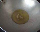 A picture of step 1 of Besan Halwa.