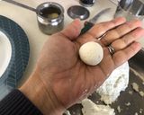 A picture of step 5 of Kesar Rasgulla / Saffron Cottage Cheese Balls In Sugar Syrup.