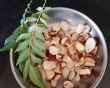 A picture of step 3 of Jack Fruit Seed Khichri.