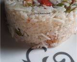 A picture of step 8 of White Pulav.