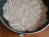 Kipe relleno, a la sartén