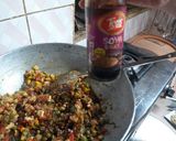 बीन्स फ्राइड राइस(Beans fried recipe in Hindi) रेसिपी चरण 5 फोटो