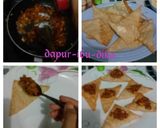 Foto langkah ke 6 dari resep Keripik Pangsit Saus Daging.