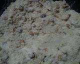 A picture of step 5 of Rava laddu.