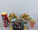 A picture of step 6 of Chocolate kitkat cake.