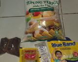 Foto langkah ke 1 dari resep Bolu pisang kukus topping coklat (anti gagal-takaran sendok).