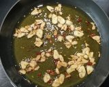 A picture of step 1 of Spanish Garlic Prawns.