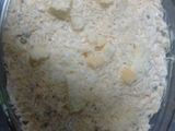 Pastel de arroz y pollo
