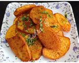A picture of step 2 of Aloo Tuk.