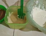 Foto langkah ke 4 dari resep Bolu marbel love (kukus).
