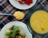 Foto del paso 1 de la receta: Omelette de tomate y palta