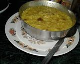 A picture of step 3 of Namkeen daliya.