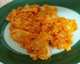 Foto del paso 1 de la receta: Ravioli de carne con tomate y queso, más zumo detox