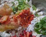 Foto langkah ke 3 dari resep Pepes Tahu Teri Kemangi.