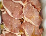 Tepsis krumplis karaj kolbásszal recept fázis 3 fotója