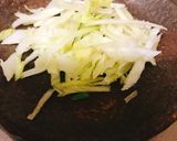 A picture of step 3 of Chilled Pork Shabu-Shabu Salad with Ponzu.