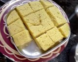 A picture of step 1 of Tandoori Khaman (Khaman made in Microwave with a twist).