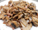 Foto del paso 5 de la receta: Champiñones con beicon