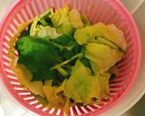 A picture of step 4 of Chilled Pork Shabu-Shabu Salad with Ponzu.