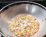 A picture of step 4 of MASALA ARBI with COCONUT MILK.