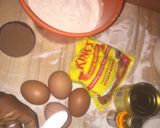 A picture of step 1 of Chocolate whole cake.