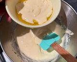 Une image de l'étape 8 de Gâteau-miroir en forme de cœur 3D, fourré à la fraise et à la mousse à la vanille.