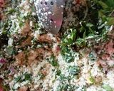 A picture of step 4 of Minced meat dambu.