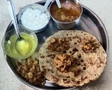 A picture of step 3 of Bajra ki Roti.