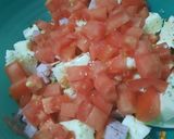 Foto del paso 3 de la receta: Tarta básica de jamón, queso y tomate