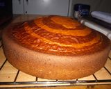 A picture of step 9 of Zebra Cake.