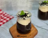 Foto langkah ke 4 dari resep Puding Coklat Vla Creamy.