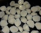 Hình bước làm 4 của món Canh Cải Nấu Cá Viên