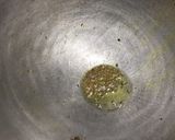 A picture of step 4 of Palak paneer.