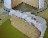 Vanília pudingos kókuszos piskóta torta recept fázis 8 fotója