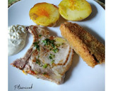Foto del paso 7 de la receta: Chuleta de cerdo a la plancha con ajo y perejil