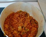 Foto langkah ke 4 dari resep Nasi Goreng Kimchi 🇰🇷.