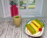 Foto langkah ke 8 dari resep Cake Lapis Greentea super lembut.