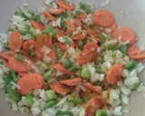 Foto del paso 4 de la receta: Atún con papas y garbanzos al wok
