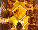 A picture of step 6 of Candied Sweet and Savory Bacon Rolls 🥓.