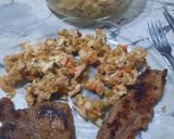 Foto del paso 8 de la receta: Pollo desmenuzado con jardinera