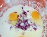 A picture of step 3 of Semolina pancake.