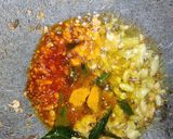 A picture of step 3 of Tomato tadka.