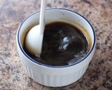 A picture of step 2 of Coffee Jelly Latte.