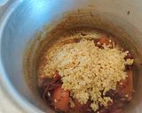 A picture of step 3 of Moong dhal.